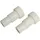 Trutzholm 2x Adapter für Schwimmbadpumpe PVC-U 50 Schlauchtülle zum Kleben ABS 38 ® ...