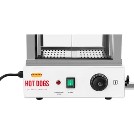 Royal Catering Hot Dog Steamer 100 Würstchen 25 Brötchen 1.000 W Erhitzer