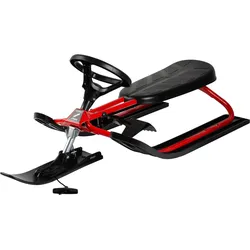 Schlitten Snowracer Iconic Red/Black EINHEITSGRÖSSE