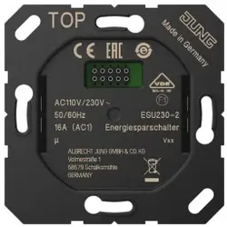 Jung ESU230-2 Energiesparschalter (Einsatz) für Hotelcard-Schalter RFID ESU2302