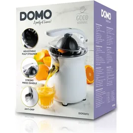 DOMO collection Domo Do9269j Zitruspresse mit Hebel Guten Morgen - Weiß