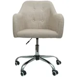 Proregal Drehstuhl Textil Creme