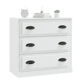vidaXL Sideboard Weiß 70x35,5x67,5 cm Holzwerkstoff