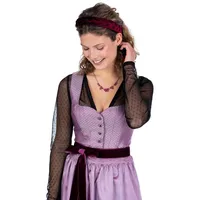 Spieth & Wensky Dirndl Midi Dirndl 2tlg. - DEICH - beerenlila lila 46