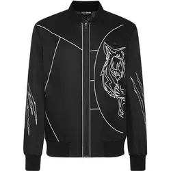 PLEIN SPORT Jacke TIGER COURT EDITION, Schwarz, L
