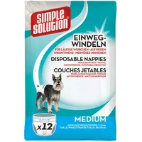 SIMPLE SOLUTION Einwegwindel, 12 Stück Größe M