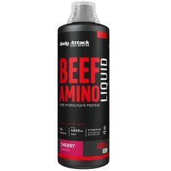 Body Attack - Beef Amino Liquid - 1000ml Geschmacksrichtung Cherry