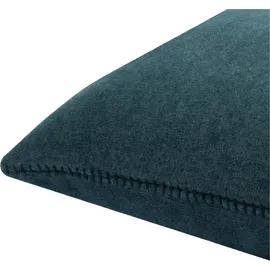 Zoeppritz Kissenbezug Soft-Fleece 40 x 40 cm Blau