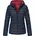 Marikoo Damen modische Steppjacke Übergangsjacke mit Kapuze Lucy