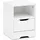 Wohnling Nachtschrank WL5.700 31 x 43 x 31 cm Weiß
