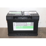 Repstar Powerblock Ultra 70AH 720A AGM Starterbatterie Start- Stop