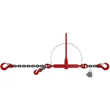 Dolezych Zurrkette L-150 3,5 m schwarz/rot