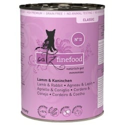 Catz finefood Nassfutter Katze Classic Adult No. 11 Lamm & Kaninchen 6x400 g