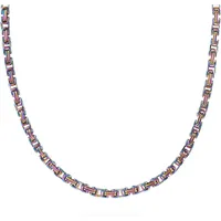 FAVS Collier Kette 88594363 mehrfarbig / Edelstahl