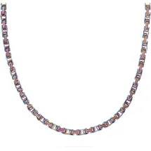 FAVS Collier Kette 88594363 mehrfarbig / Edelstahl