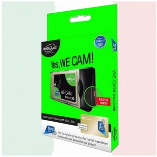 DIGIQuest TiVuSat HD Gold Karte + WeCAM SmartCam/ SmarCam (Karte aktiviert) CI-Modul