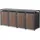 ML-Design Mülltonnenbox 4er 260 x 80 x 120 cm beige