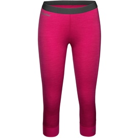 Schöffel Damen Merino Sport Pants short W, temperaturregulierende lange Unterhose, atmungsaktive Thermo Leggings in 3/4 Hose (Größe L