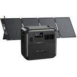 BLUETTI Stromerzeuger AC180 1800W/1152Wh Tragbarer Power Generator mit Solarpanel, (Mobile Stromgenerator mit LiFePO4 Batterie), 2.700 W Powerlifting-Modus