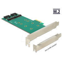 DeLock 89473 - Konverter PCIe Karte > 2 x