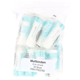 Medi Kauf Braun GmbH & Co. KG Mullbinden 8 x 4 cm 20 St.