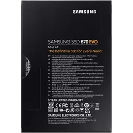 Samsung 870 EVO 4 TB 2,5" MZ-77E4T0B/EU