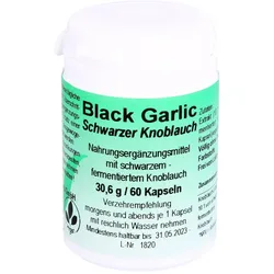 Black Garlic schwarzer Knoblauch Kapseln