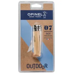 Opinel Taschenmesser No. 07 Edelstahlklinge mit Holzgriff