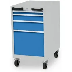 Bedrunka+Hirth CNC-Schubladenschrank T736 R 18-24 mobil mit 4 Schubladen