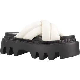 Buffalo Flora schwarz / offwhite 39