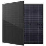 Solarpanel PV Modul 460 W Bifazial Glas Glas, Full Black, TopCon Zellentechnologie Photovoltaikmodule  Wirkungsgrad 23,02 %