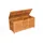 Merxx Kissenbox quergelattet 123 x 54 x 62 cm Natur-beige