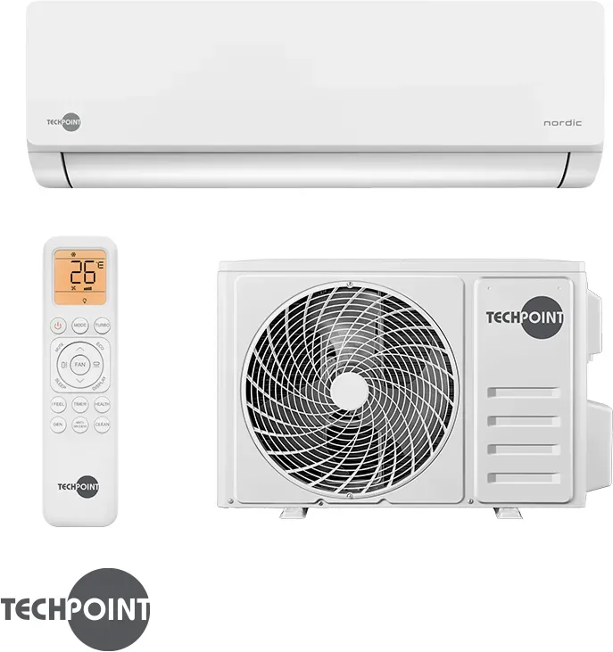 Inverter-Klimaanlage TechPoint NPT 09 X-PRO NORDIC / 9 000 BTU