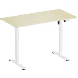 SpeaKa Professional Sitz-/Steh-Schreibtisch elektrisch höhenverstellbar 120 x 60 cm