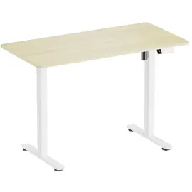 SpeaKa Professional Sitz-/Steh-Schreibtisch elektrisch höhenverstellbar 120 x 60 cm