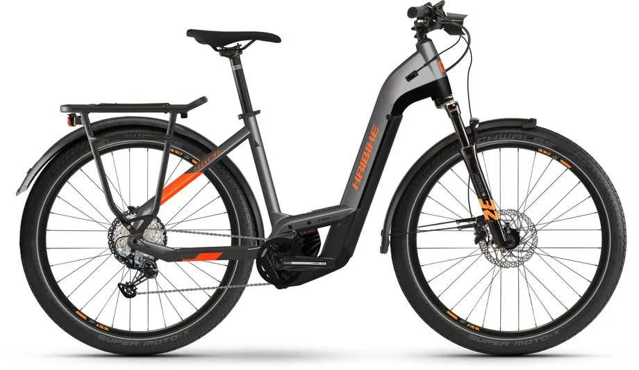 Haibike Trekking 10 Grau Modell Auslaufmodell