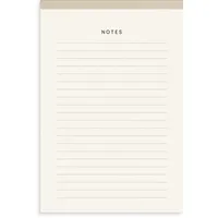 Burde Publishing AB Burde Notizblock Textil beige A5