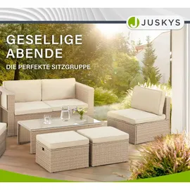 Juskys Salou Loungeset creme