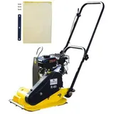 BAMATO Rüttelplatte R-60, Benzin, vorwärts laufend, Verdichtungsdruck 8,2kN, 55kg