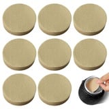 TSHAOUN 800 Stück Kaffeefilter, 64mm Rund Kaffee Filterpapier Kaffee Ersatzfilter Ungebleichte Kaffeefilter Natürliches Filterpapier für Kaffeemaschinen, Espressomaschinen, Zuhause und Café