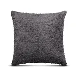 BestLivings Kissenbezug Chenille 60 x 60 cm Anthrazit