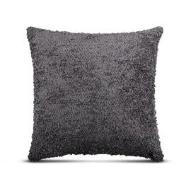 BestLivings Kissenbezug Chenille 60 x 60 cm Anthrazit