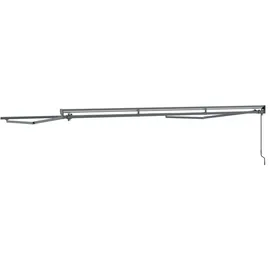 vidaXL Markisenrahmen 4 x 3 m grau