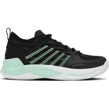 K-Swiss Hypercourt Supreme 2 Black/Neon Mint/White 39