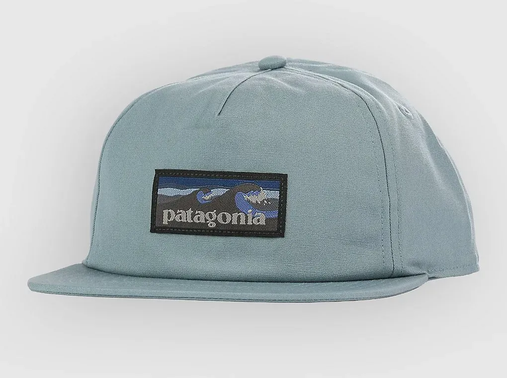 Patagonia Boardshort Label Funfarer Cap blue sage Gr. Uni