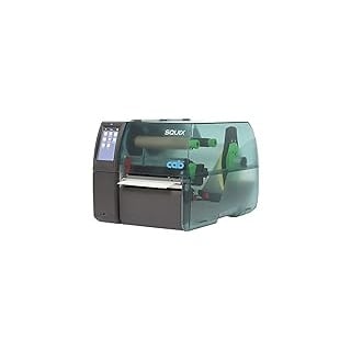 cab SQUIX 6.3 Drucker mit Abreißkante - 203 DPI - Thermodirekt, Thermotransfer - 168 mm max. Druckbreite, LAN, USB, USB-Host, seriell (RS-232) Schnittstellen - 5977034