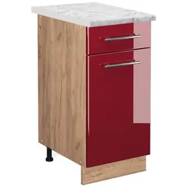Vicco Schubladenschrank Fame-Line 40 x 60 x 82 cm Rot