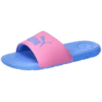 Puma Cool Cat 2.0 Jr Slide Sandal, Fast Pink-Blue