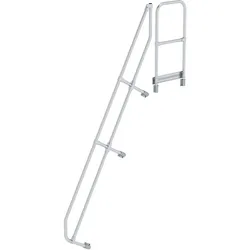 Munk Zweiter Handlauf für Treppe mit Plattform 60° - 600590