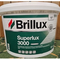 10 Liter Brillux Superlux ELF 3000 Weiß stumpfmatt Deckklasse 1- 9,90€/ Liter